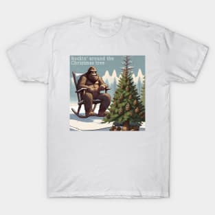 Bigfoot Christmas T-Shirt